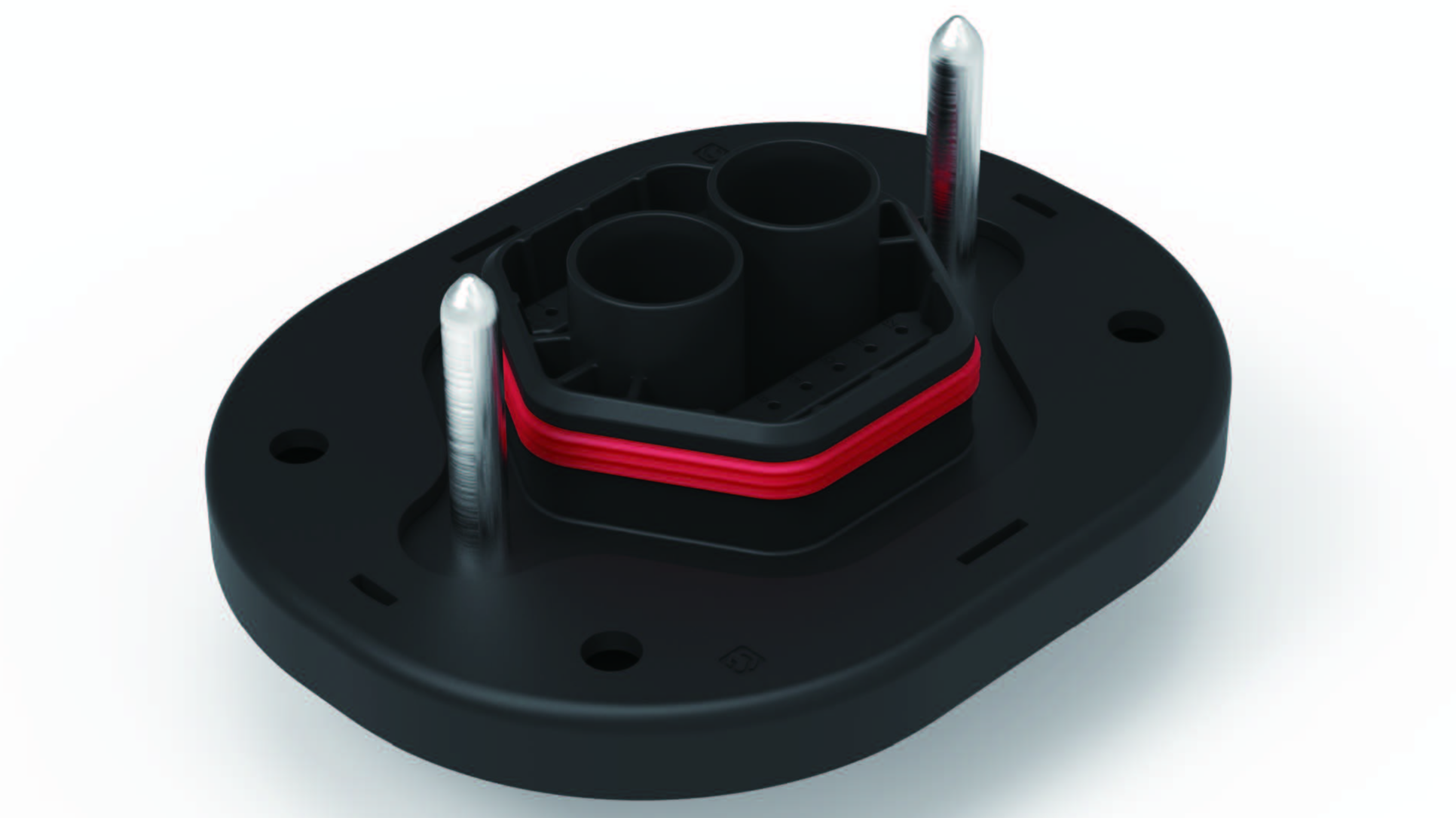 多芯5.7(2+12PIN）浮动连接器插头插座